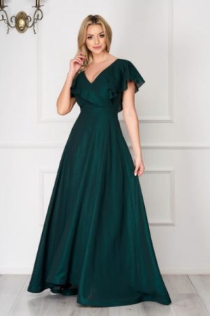 rochie de nunta verde