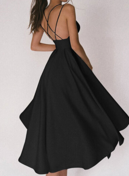 rochie eleganta neagra de nunta