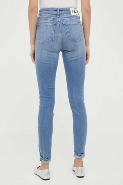 jeansi femei skinny cu talia inalta