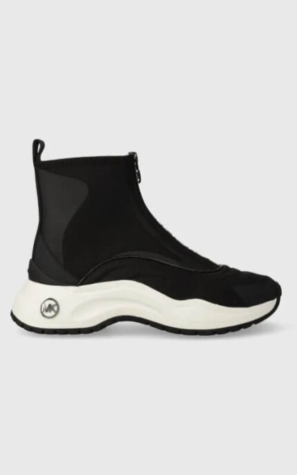 sneakers femei MICHAEL Michael Kors - Dara de culoare negru cu patforma