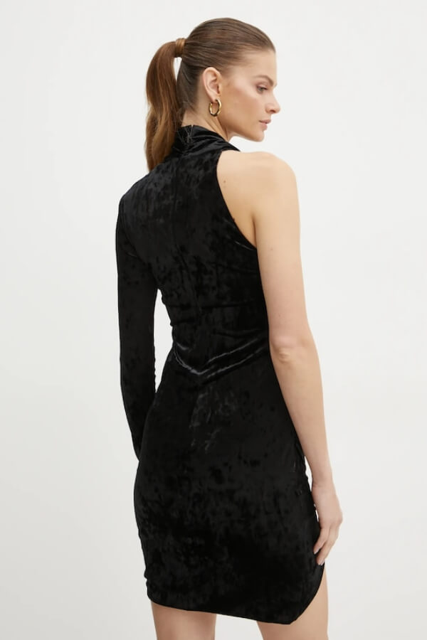 rochie de catifea Pinko mini rochie de catifea Pinko mini