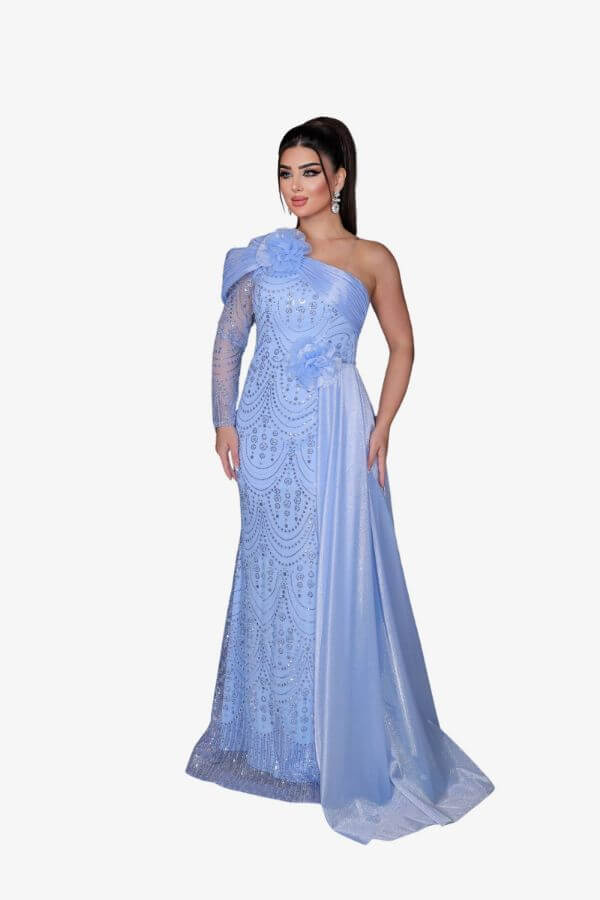 rochie ocazie speciala albastra ampla rochie ocazie speciala albastra ampla